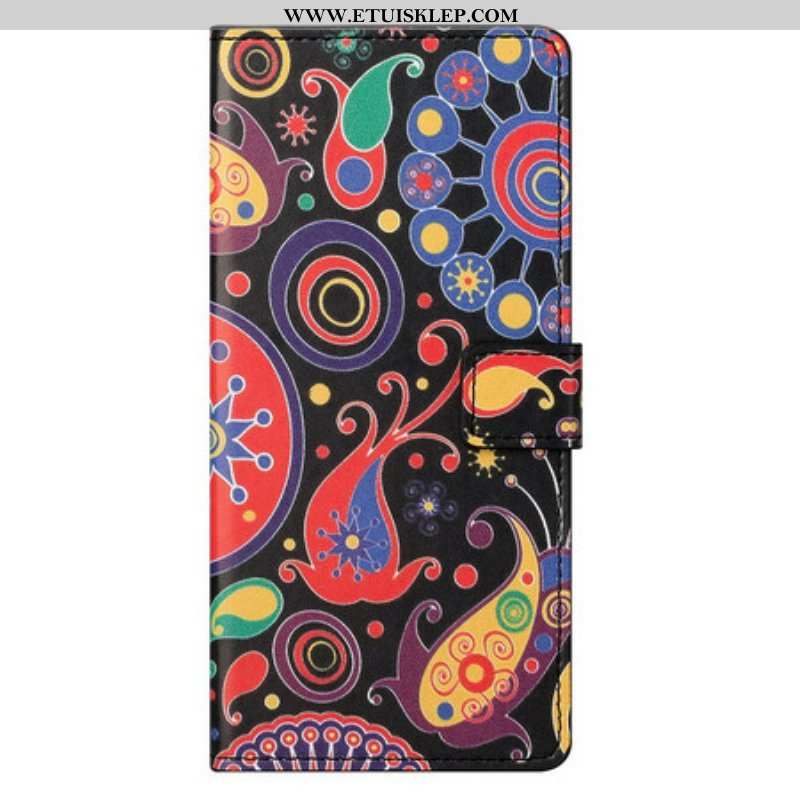 Etui Folio do iPhone 13 Pro Max Projekt Galaktyki